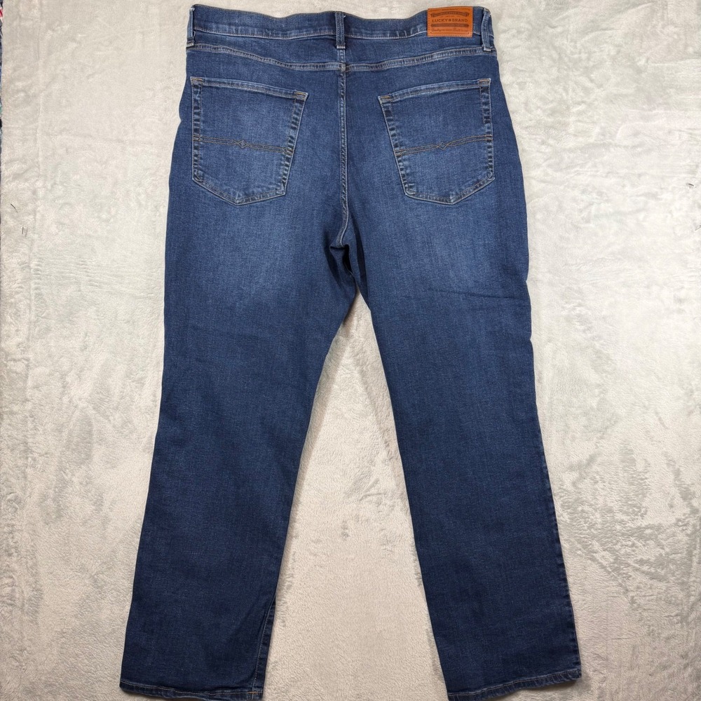 Lucky Brand 223 Straight Leg Jeans Mens 40x32 Blue Denim Indigo 168974 - Picture 9 of 10